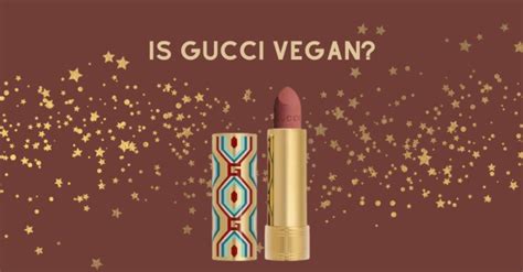 is gucci velvet vegan|is Gucci cruelty free.